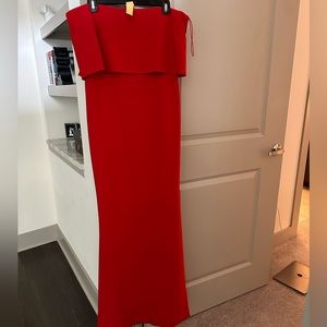 Red Evening Gown